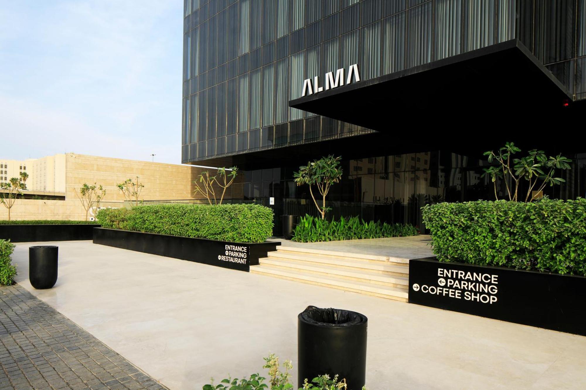 Alma Hotel Riade Exterior foto
