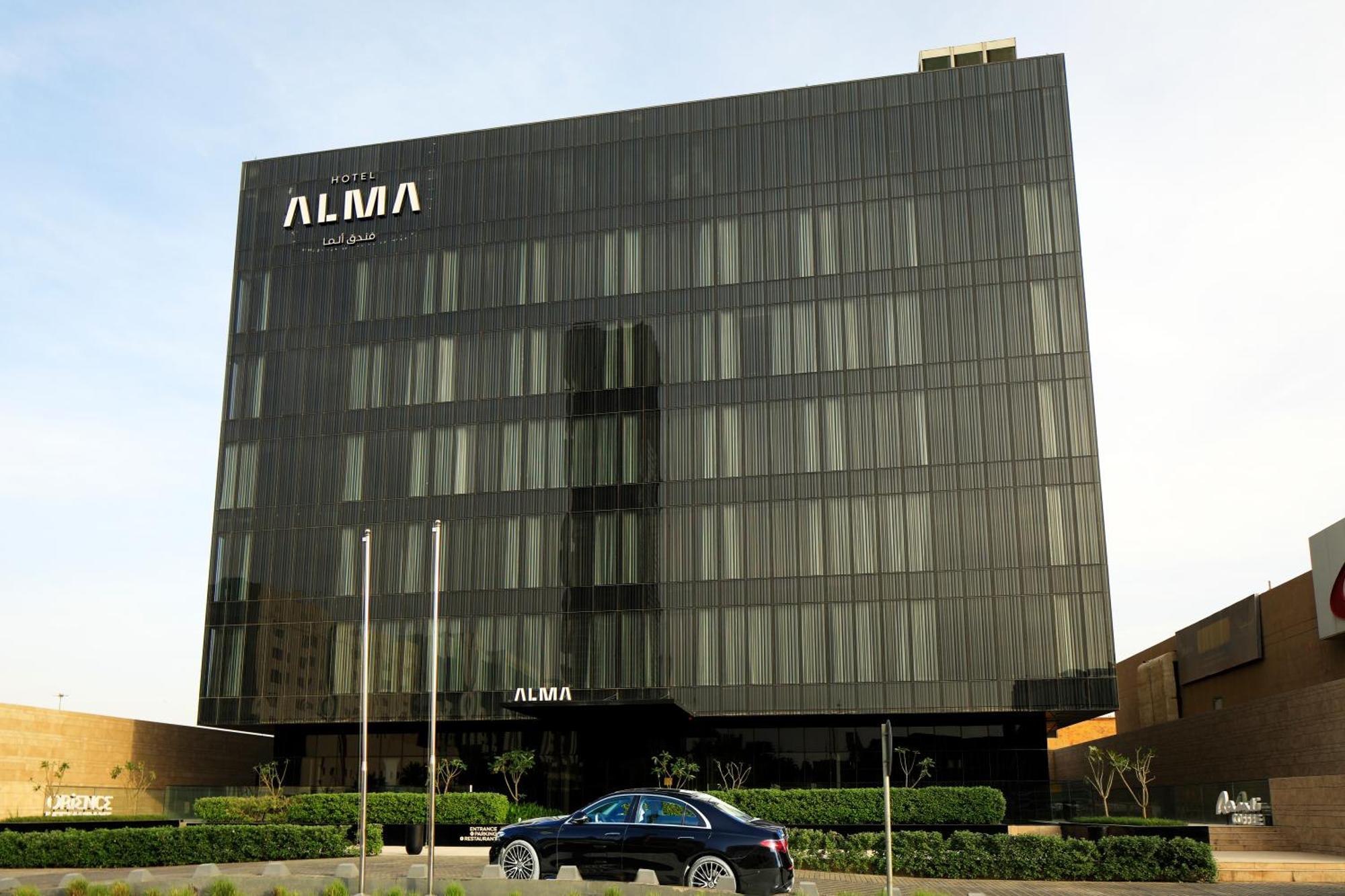 Alma Hotel Riade Exterior foto