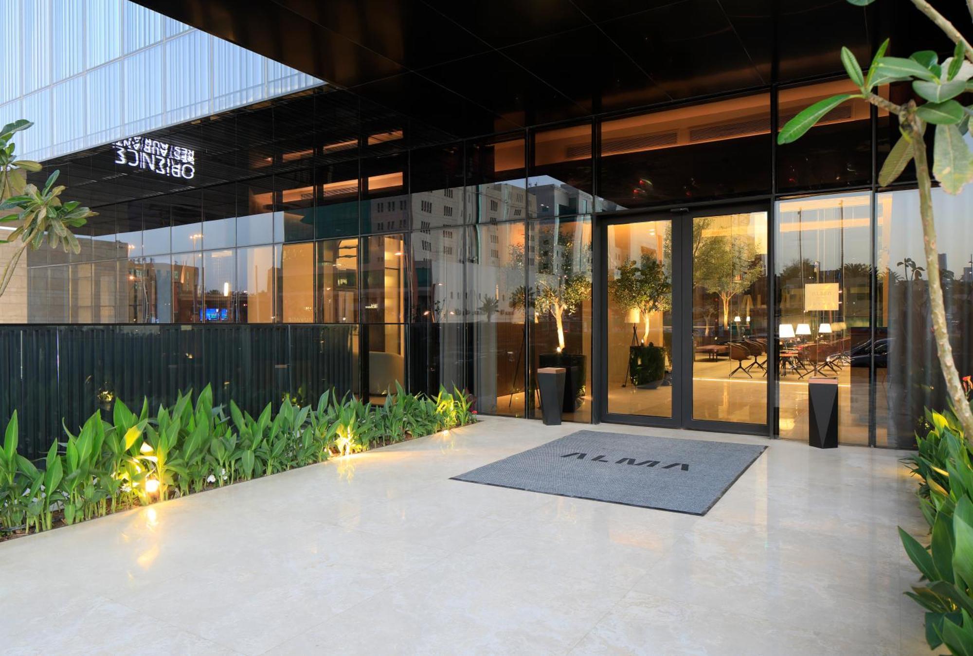 Alma Hotel Riade Exterior foto